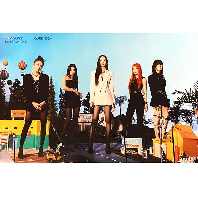 Red Velvet Queendom Th Mini Album Queens Ver Poster Version A