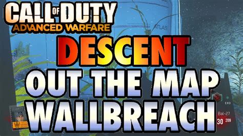 COD AW NEW Descent Out Of Map Wallbreach Pile Up Ledge COD AW