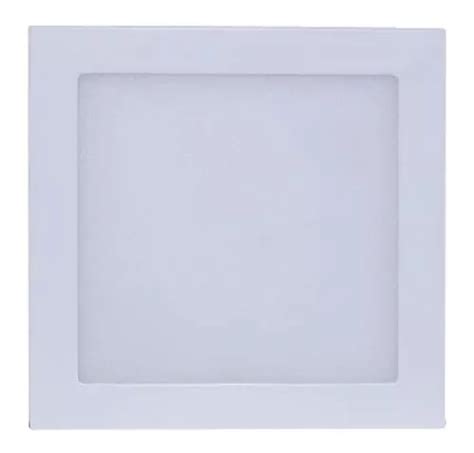 Lámpara de techo LED con superposición cuadrada de 18 W blanca 6500 k