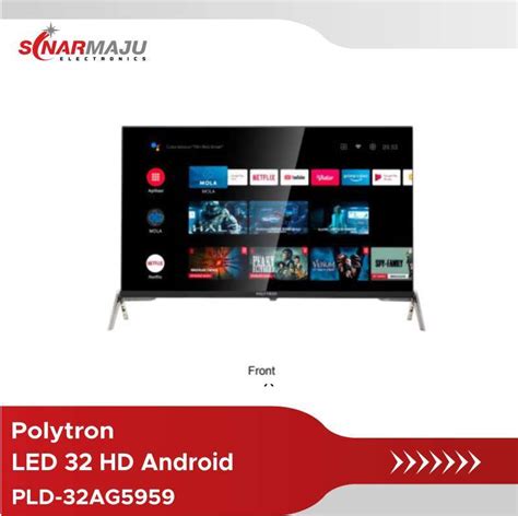 Jual Led Tv 32 Inch Polytron Hd Ready Android Tv Pld 32ag5959