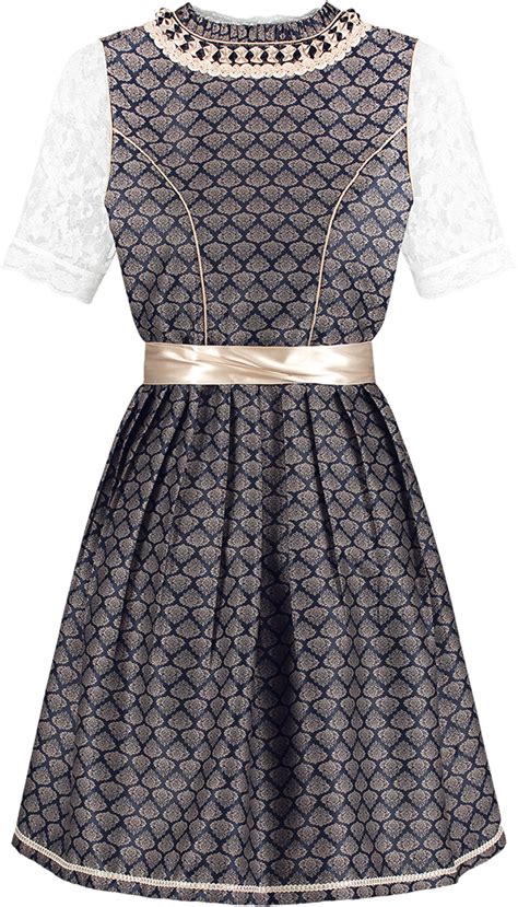 Dirndl Blauw Creme Cm Luxe Dlg Kopen Carnavalsland Nl