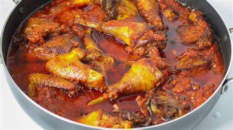 HOW TO MAKE THE BEST NIGERIAN CHICKEN STEW RECIPE YouTube