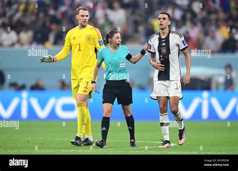 Al Khor Katar 01st Dec 2022 V L Torwart Manuel Neuer Deutschland