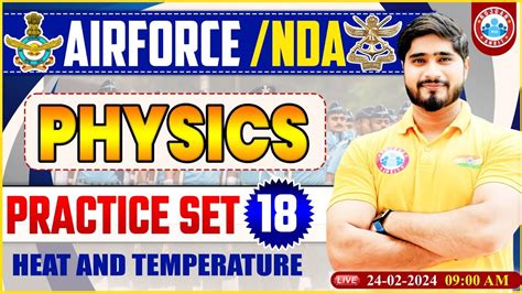 Airforce Upsc Nda Physics Practice Set Physics Pyq S By