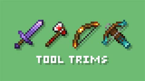 Tool Trims V213 Minecraft Data Pack