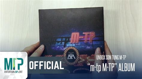 Unboxing Album M Tp M Tp SƠn TÙng M Tp Youtube