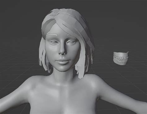 Girl 3d Basemesh Body 3d Model Cgtrader