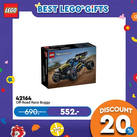 LEGO Technic 42164 Off Road Race Buggy Building Set Toys 219 Pieces