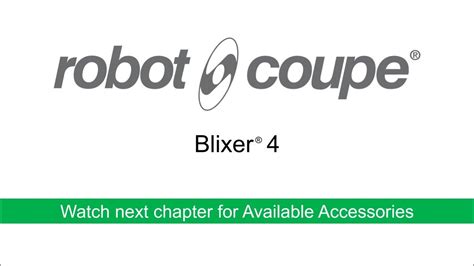 Robot Coupe Blixer® 4 Assembly And Operation Youtube