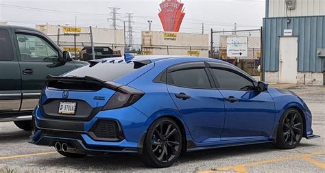 Black And Blue 2016 Honda Civic Forum 10th Gen Type R Forum Si