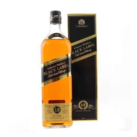 Johnnie Walker Black Label Blended Scotch Whisky 750 Ml