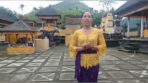 Pura Penataran Agung Pucak Gunung Kembar Kenusut YouTube