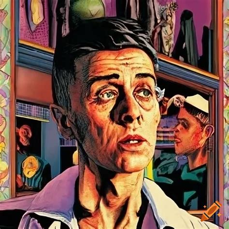 Vivacious Tropical Lsd Noir Graphic Novel By Norman Rockwell In High