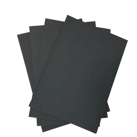 Export Quality Wholesale Recycled Virgin Wood Pulp Black Cardboard