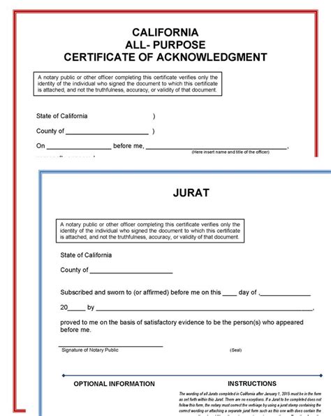 Free Printable Jurat Statement Form Texas Printable Forms Free Online