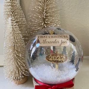 Personalized Snow Globe, Personalized Family Snow Globe, North Pole ...