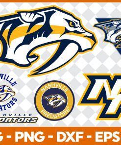 Nashville Predators Svg Predators Svg Nashville Predators Logo