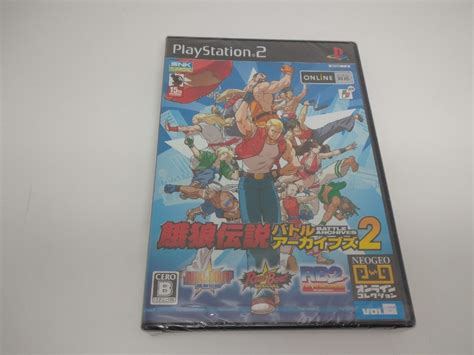 Yahooオークション 【未開封品】ps2 餓狼伝説バトルアーカイブズ2 N