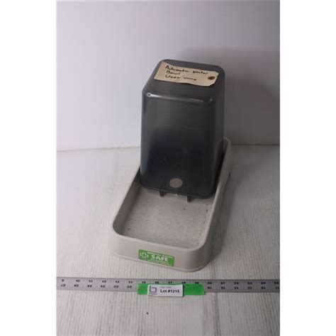 Pet Automatic Water Bowl Bodnarus Auctioneering