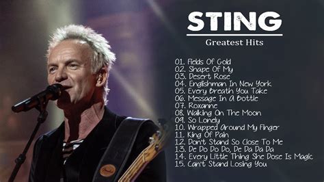 Best Songs Of Sting Collection Sting Greatest Hits Full Album 2023