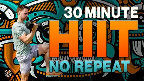 30 Minute Dumbbell Full Body Hiit Workout Advanced No Repeat Hiit 30minuteworkout Fitlife