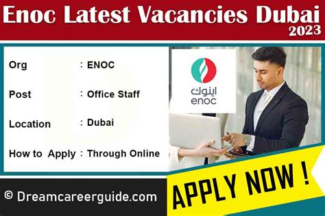 Enoc Dubai Job Vacancies Latest Openings