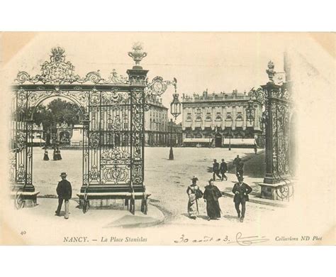 3 X Cpa 54 NANCY Vers 1900 Place Stanislas Eglise Saint Epvre Et