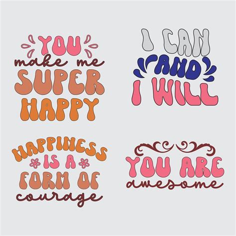 Positive Quotes T Shirt Design 22014795 Vector Art At Vecteezy