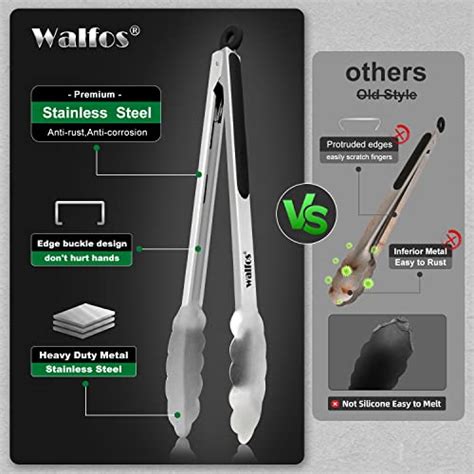 Food Grade Stainless Steel Kitchen Tongs For Cooking Bbq And