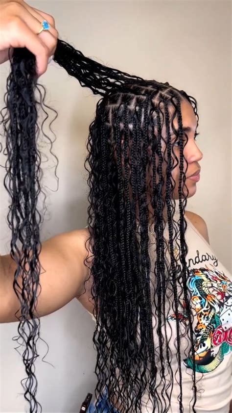 80 Bohemianboho Knotless Braids Hairstyles And How To Style Ideas Human Braiding Hair Goddess