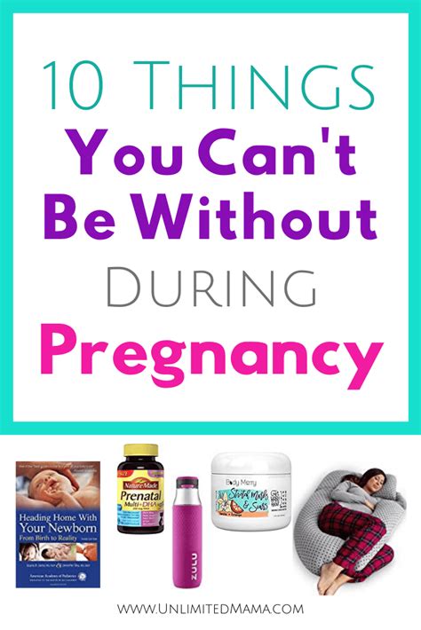 Pregnancy Essentials Checklist For First Time Moms Unlimited Mama