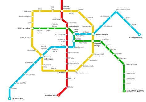 Proyecto de Línea 2 de Metro de Sevilla