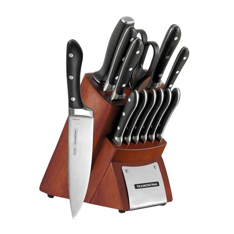 Tramontina Gourmet 14 Piece Knife Set 80008547ds The Home Depot