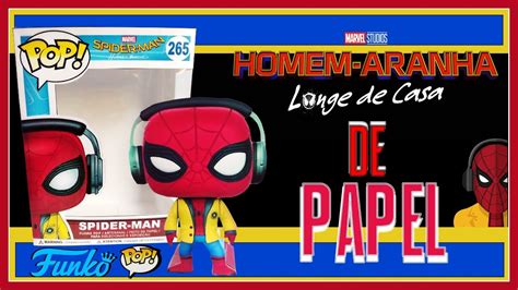 Como Fazer Homem Aranha Do Filme De Volta Para Casa Funko Pop Papel