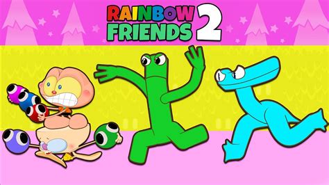 Mongo E Drongo Em RAINBOW FRIENDS 2 O CYAN Parte 3 YouTube