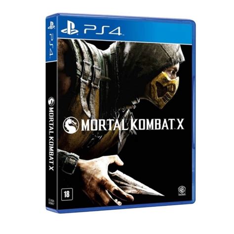 Mortal Kombat X Ps M Dia F Sica Shopee Brasil