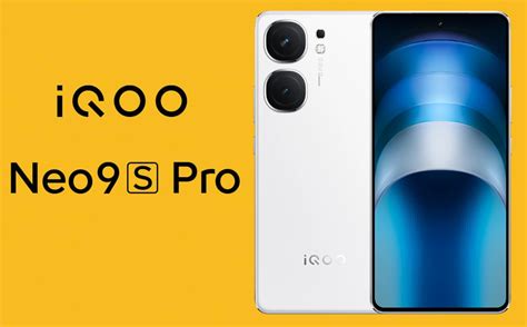 iQOO Neo9S Pro with 6.78″ 1.5K 144Hz LTPO AMOLED display, Dimensity ...