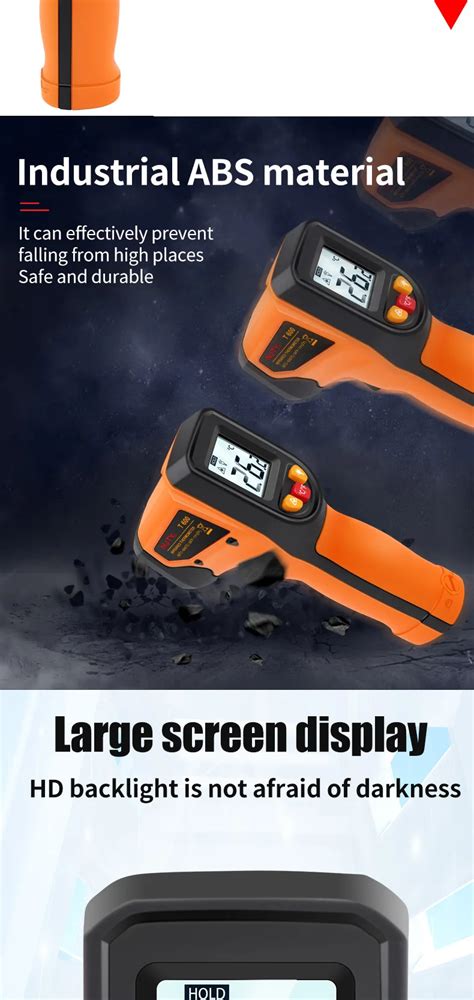 T T T A T A Njty Digital Infrared Thermometer