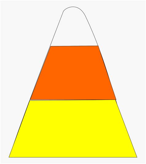 Triangle Candy Corn Free Transparent Clipart Clipartkey