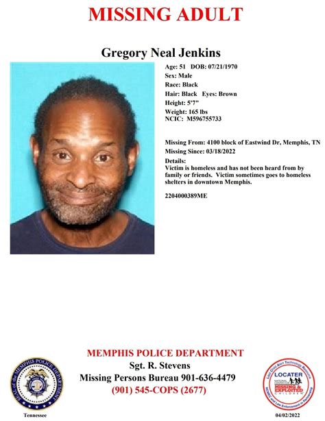 Memphis Police Dept On Twitter Have You Seen This Missing Adult