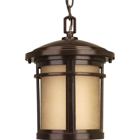 Progress Lighting Wish Collection 1 Light Outdoor Antique Bronze Hanging Lantern P6524 20 The