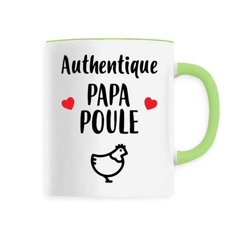 Mug En Céramique Papa Poule Tasse Originale En Céramique