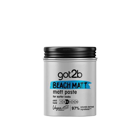 Buy Schwarzkopf Got B Beach Matt Paste Ml Australia