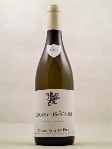 Michel Gay Fils Chorey Les Beaune Blanc 2017 Prestige Cellar