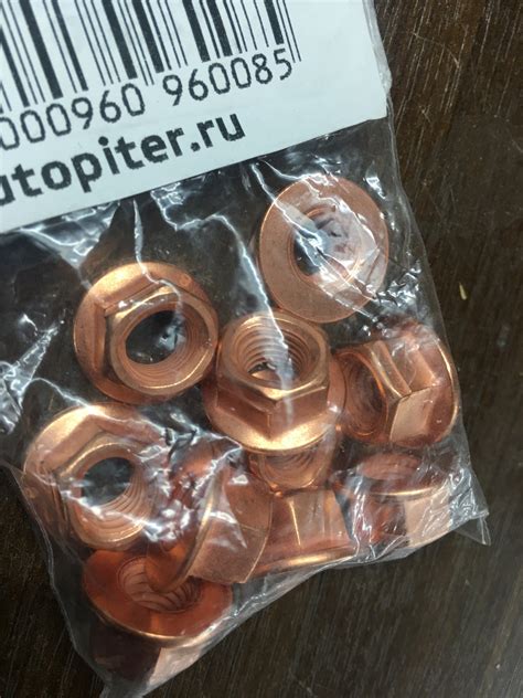 Восстановление М102. Прокладки и гайки для выпускного коллектора ...