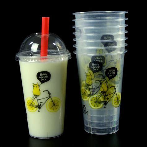 Wholesale 12oz Printed PET Plastic Cups 92mm Manufacturer And Supplier