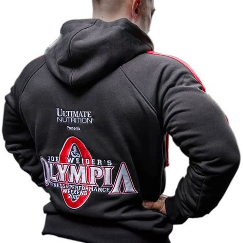 Mr Olympia Bodybuilding Hoodie Mens Sweatshirt Pant T Shirt Set 2pcs