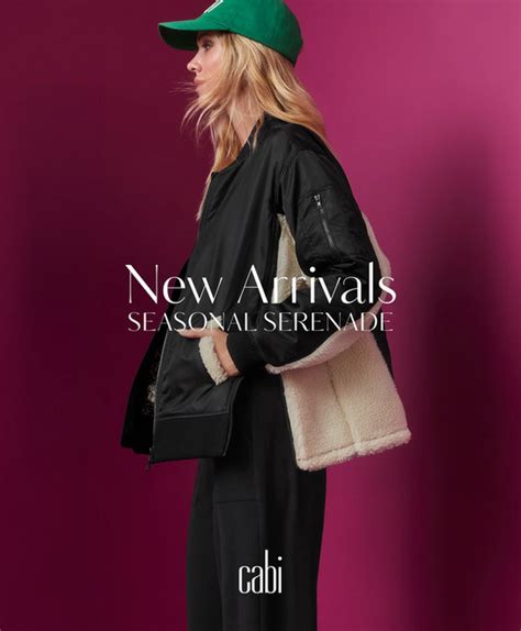 Cabi Fall New Arrivals Catalog Page