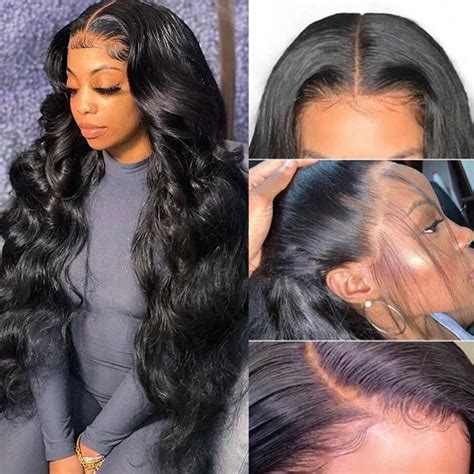 Cueki Lace Front Wig Body Wave Human Hair Wigs Inch