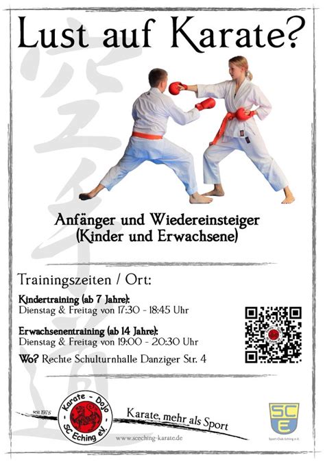 Lust Auf Karate Sport Club Eching E V